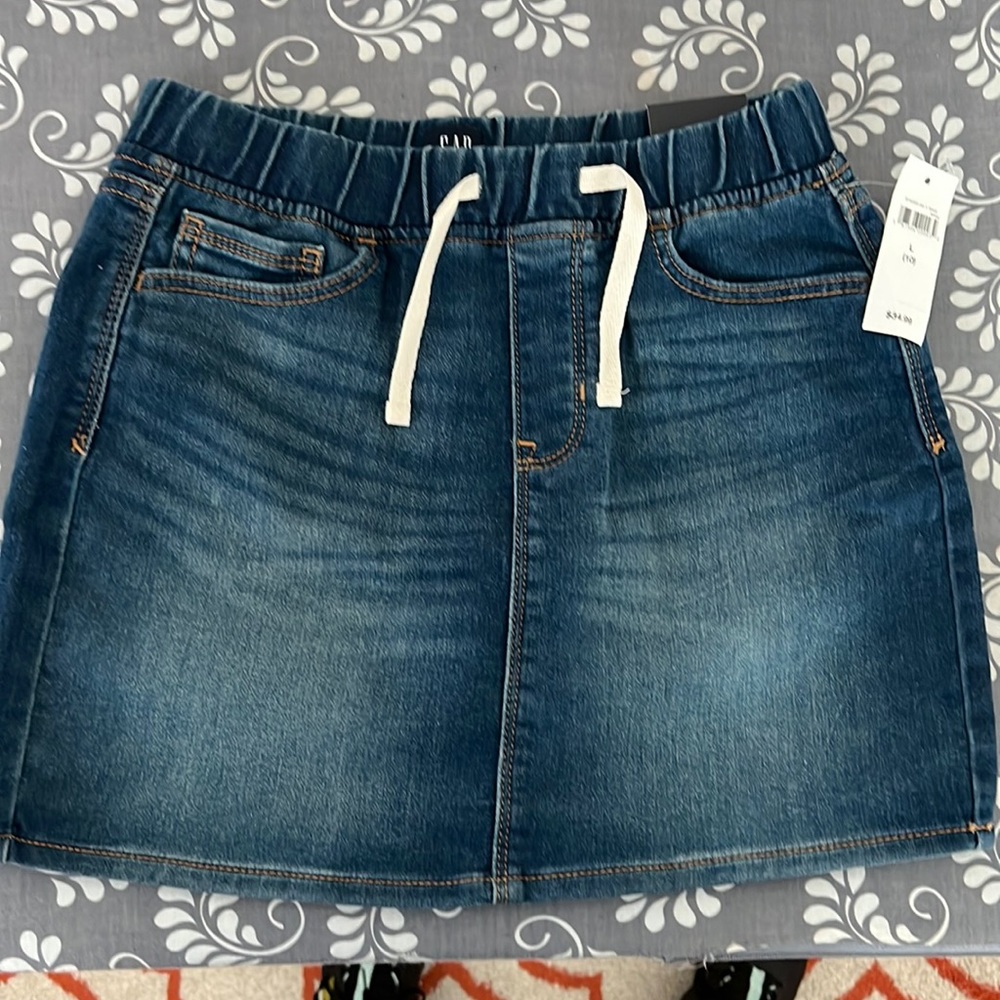 Gap Elastic Waist Jean Shirt